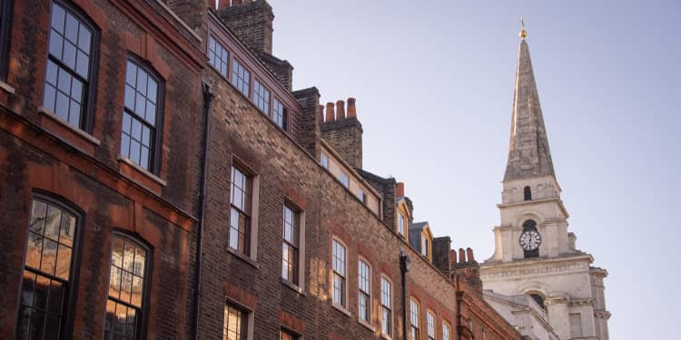property types and architecture in Whitechapel